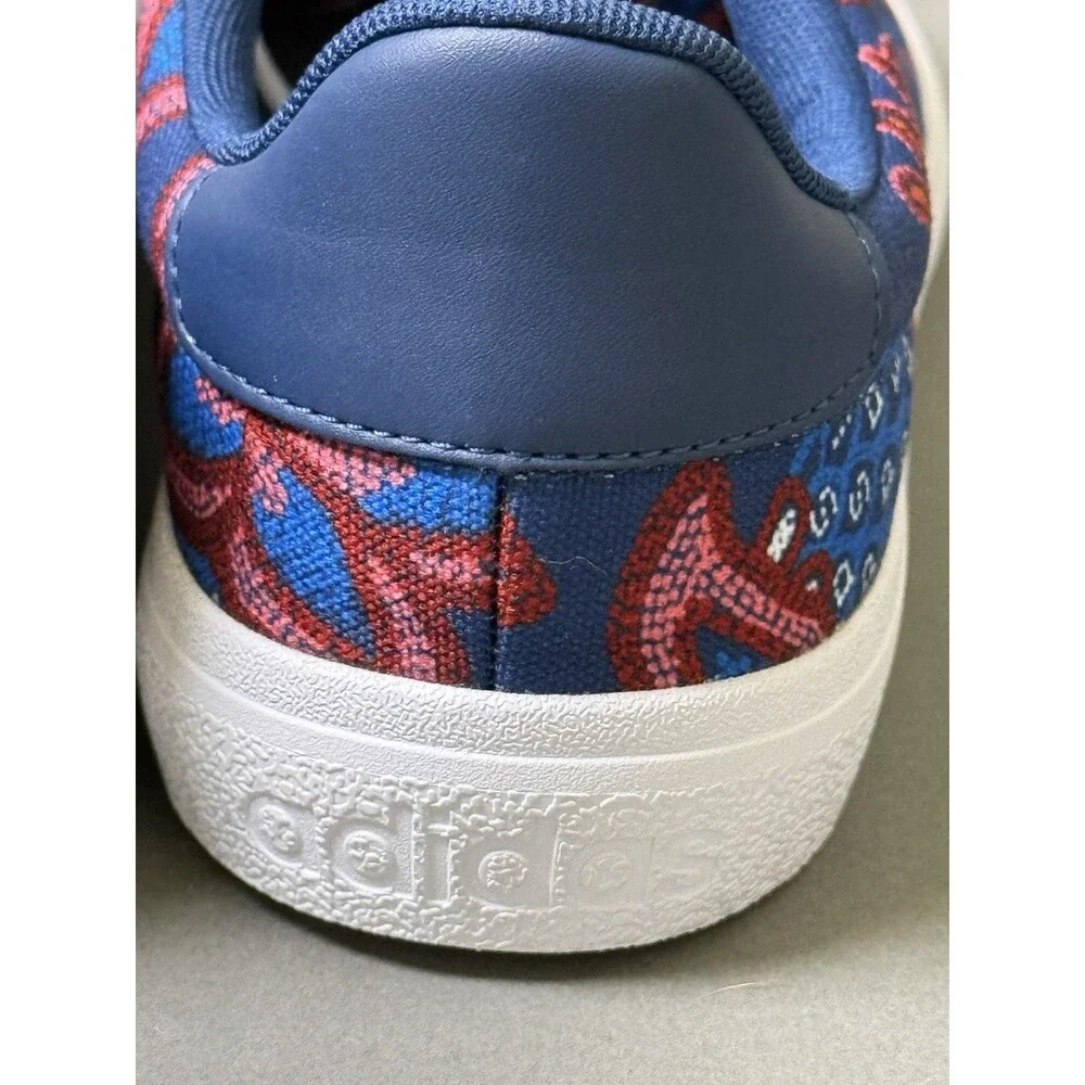 Adidas Farm Rio x Vulc Raid3r Tennis Shoes Blue Floral Size 9.5 Skateboarding
